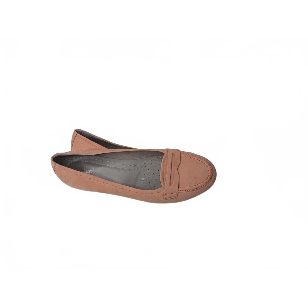 ECCO Penny Loafer Flats in Blush Pink Size 41